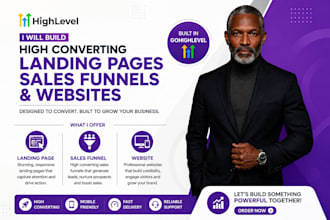 gohighlevel sales funnel ghl landing page ghl website