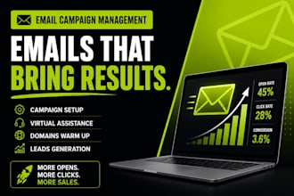 create high converting email campaigns and email warm ups