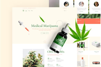 build medical marijuana business website