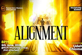 design modern church flyer, event flyer, business flyer etc