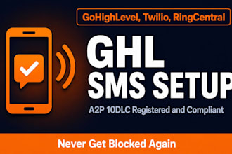 gohighlevel a2p 10dlc SMS registration and compliance setup