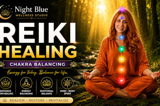 provide personalized distance reiki healing and chakra balancing