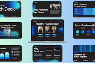design a stunning canva pitch deck for your business