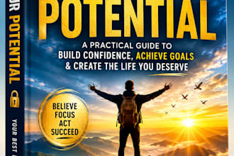 create a professional ebook design for you
