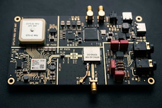 design rf, microwave, and antenna pcb with amplifier, gps, and audio interface