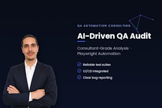 deliver a premium QA audit with ai and automated testing