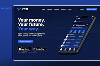 design a fintech or saas brand identity and UI design system