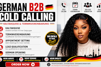 do german b2b cold calling kaltaquise and terminvereinbarung