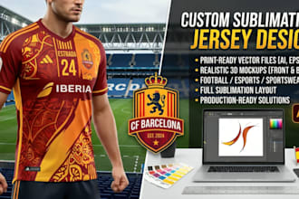 design custom sublimation football jersey and sports apparel