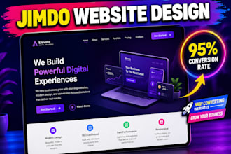 jimdo website design jimdo landing page design jimdo website redesign jimdo seo