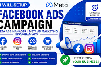 setup facebook ads campaign, meta ads manager, meta ad marketing, instagram ads