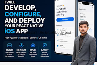 develop, configure, and deploy your react native ios app using xcode