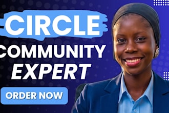set up circle so community circle so online course circle so website specialist