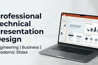 create professional and clean technical powerpoint presentations