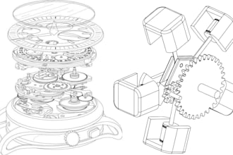 patent drawing patent illustration design uspto patent utility patent technical