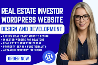 luxury real estate website lead generation website investor website for realtors