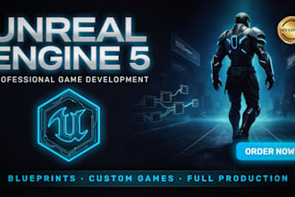 do unreal engine game development, create unreal engine game, ue5 blueprints