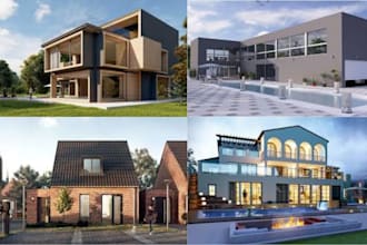 create realistic 3d modeling and photorealistic rendering
