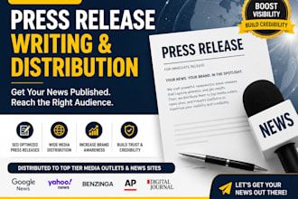 professional press release distribution and press release writing