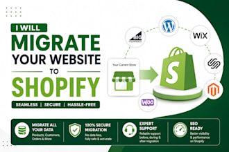 migrate wordpress store to shopify woocommerce to shopify data transfer store