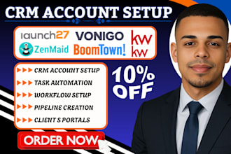 launch27 zenmaid vonigo sales pipeline crm boomtown keller williams integration