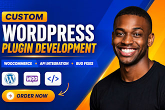 develop custom wordpress plugin, woocommerce plugin and API integration