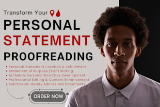 edit your medical school application residency fellowship personal statement sop