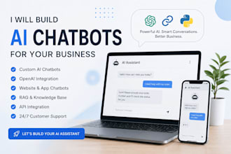 develop ai chatbots for your business
