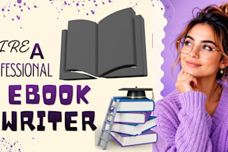 ghostwrite 40k words professionally on real estate ebook and investment