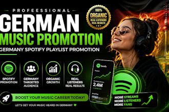 do german music promotion germany spotify playlist music promotion