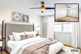 do real estate virtual staging and home digital staging services