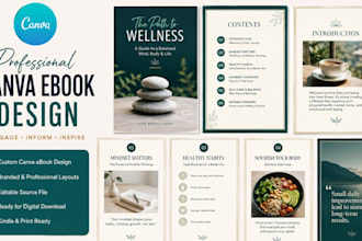 design canva ebook KDP formatting book design workbook book cover