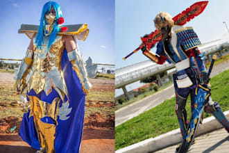 create custom cosplay armor eva foam suits costume wearable helmet mask sword