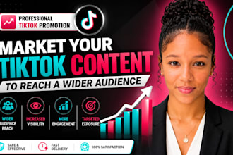 market your tiktok content to reach a wider audience
