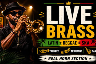 record trumpet trombone sax french horn flugelhorn for latin reggae and ska