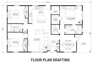 do autocad floor plan drafting 2d cad drawing and architectural design services