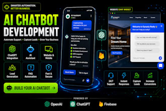 develop ai chatbot, chatgpt app, ai assistant, openai integration