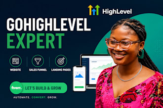 gohighlevel expert gohighlevel website go highlevel landing page sales funnel