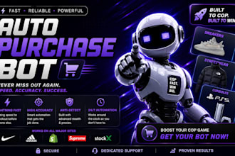 do auto purchase bot, target bot, walmart bot, shopping, pokemon bot