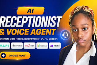 build ai receptionist, ai voice agent and automation with vapi or n8n