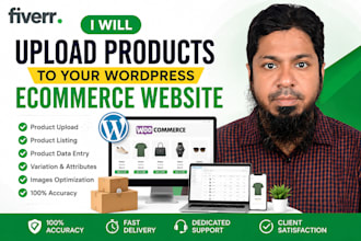upload products to your wordpress ecommerce website