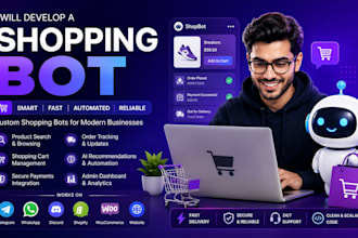 develop a custom shopping bot, checkout bot, online store, instacart bot, amazon
