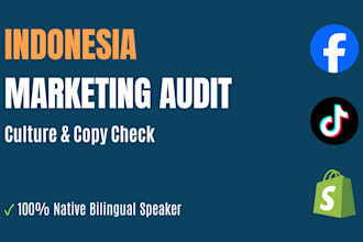 proofread, audit, and culturally adapt your english marketing copy for indonesia