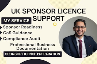 help with UK sponsor licence, skilled worker cos and home office compliance