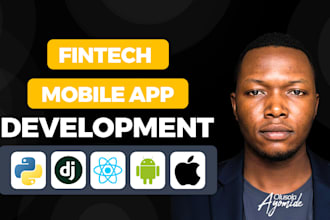 build a secure fintech mobile app for ios and android
