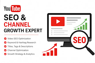 youtube channel growth and SEO expert
