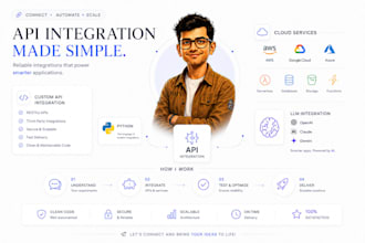 integrate rest, graphql and llm apis in python