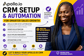 setup clay, hubspot, zoho CRM, apollo io, n8n and monday CRM