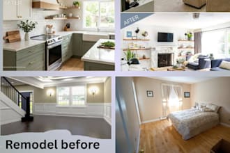 create stunning interior design moodboard with shopping list