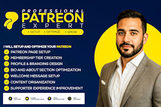 build, optimize and promote your patreon podcast profile to increase engagement